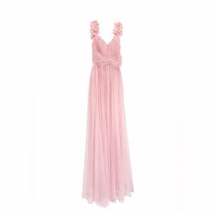 Elegant Pink Evening Gown